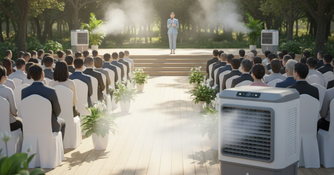 บริการให้เช่าพัดลมไอเย็น